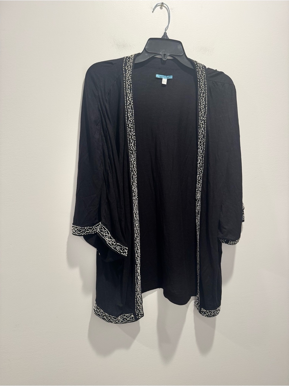 Leifnotes Anthropologie beaded kimono cardigan sweater NWOT